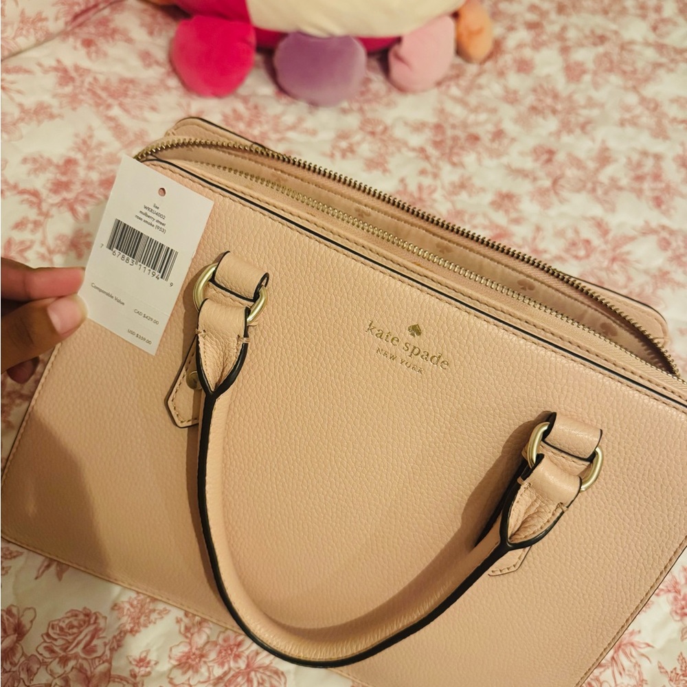 Kate Spade Blush Pink Leather Handbag